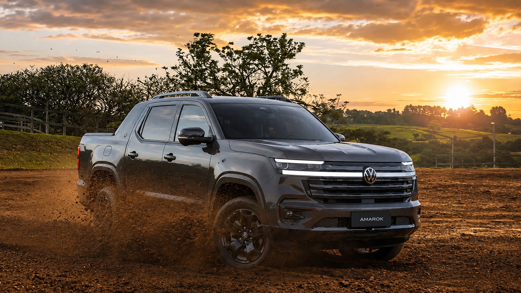 Nova Volkswagen Amarok 2027 será elétrica e mais potente da história